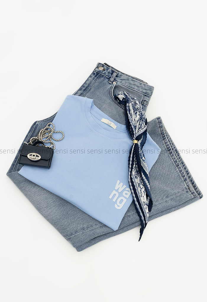 تیشرت باکسی WANGکد1006229
